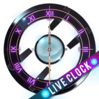 FREE Live Clock Theme on 9Apps