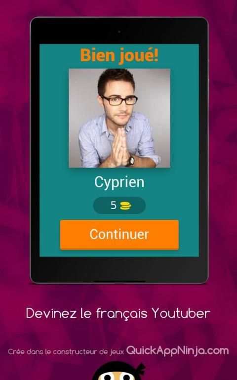 Devinez le français Youtuber screenshot 3