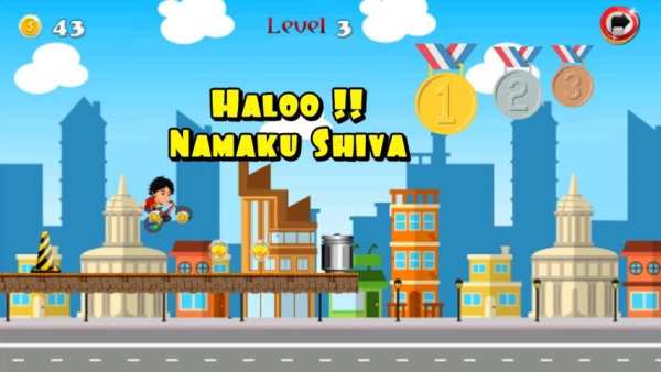 Shiva Sepeda Super 3D Jump screenshot 4