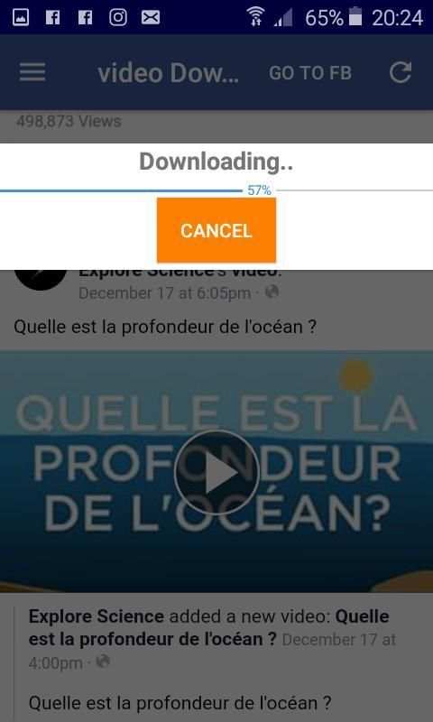FB downloader screenshot 4