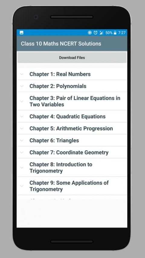 Class 10 Maths NCERT Solutions скриншот 5