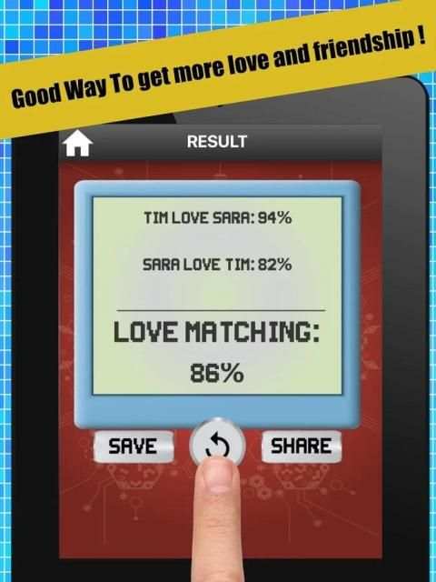 Love Finger Scan:Love Detector screenshot 1