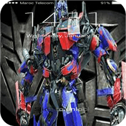 Optimus Prime Lock Screen 4K icon