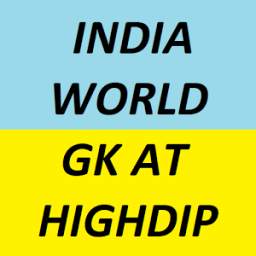 India World GK at HighDip