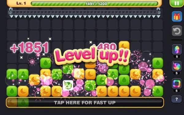 Block Crush Mania 1 تصوير الشاشة