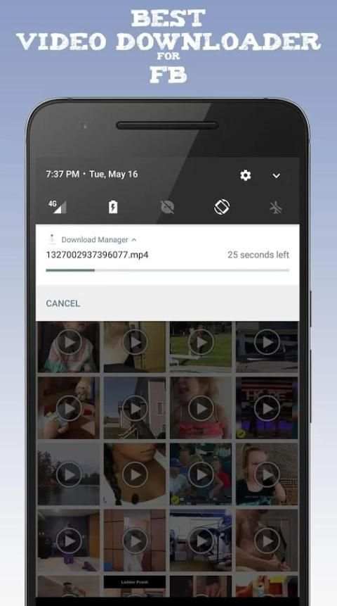 Video Downloader for Facebook स्क्रीनशॉट 3