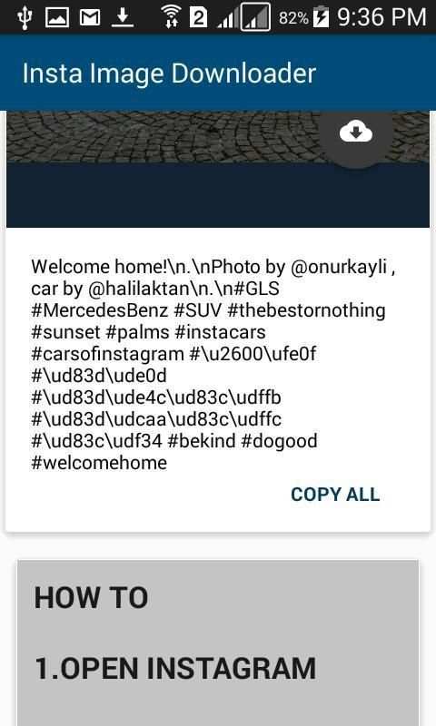 InstaDownloader screenshot 2