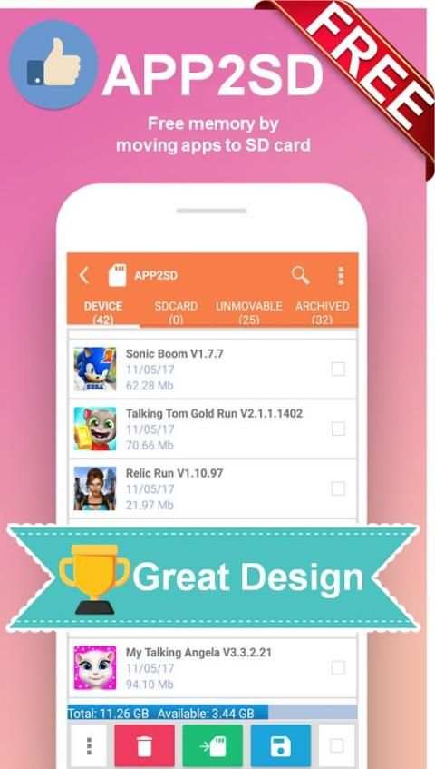 Clean Junk Boost & Backup Free (Apps Master Free) screenshot 2