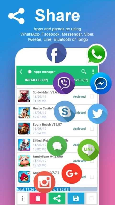 Clean Junk Boost & Backup Free (Apps Master Free) स्क्रीनशॉट 3