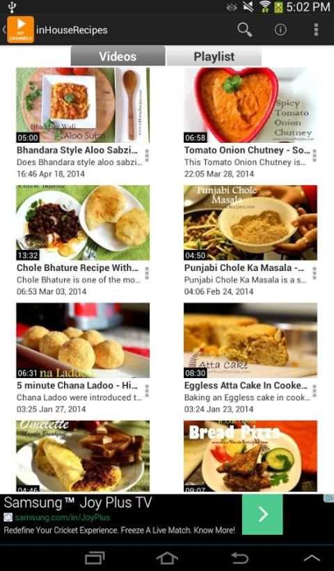 My Channels screenshot 1