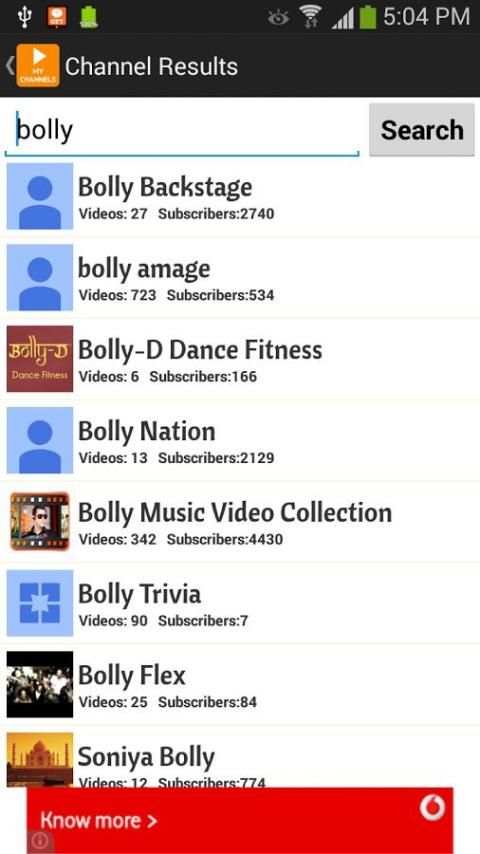My Channels screenshot 7