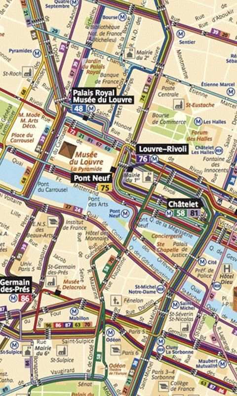 Paris Metro Bus Train screenshot 5