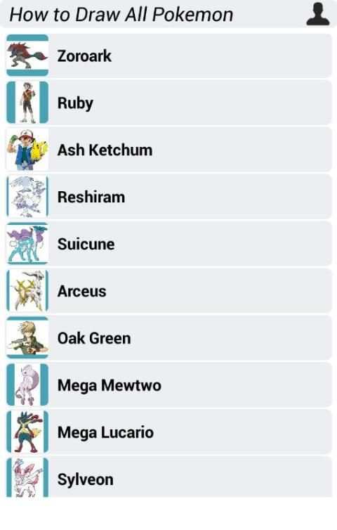 How to Draw All Pokemon 7 تصوير الشاشة