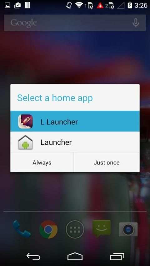 Android L Launcher 8 تصوير الشاشة