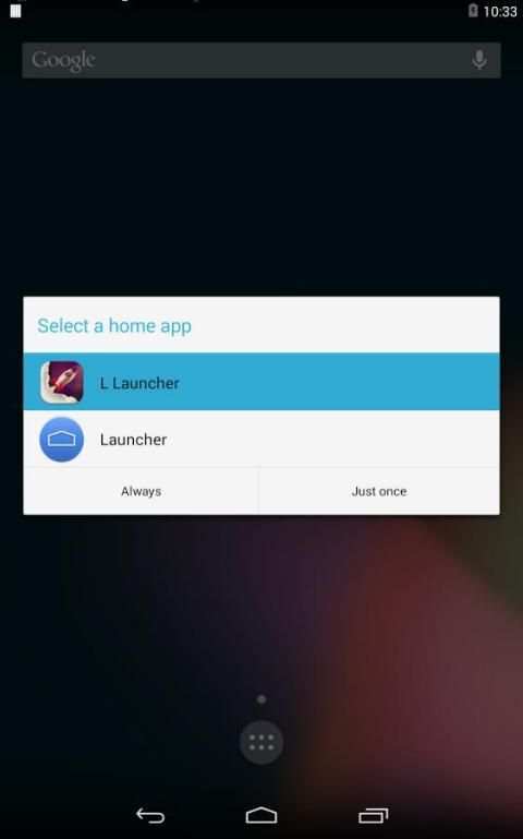 Android L Launcher स्क्रीनशॉट 3