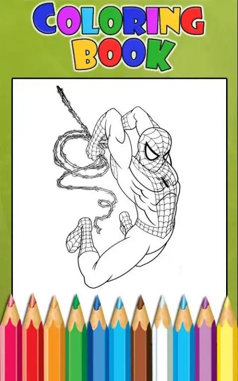 Spiderman Coloringbook App Android क ल ए ड उनल ड 9apps