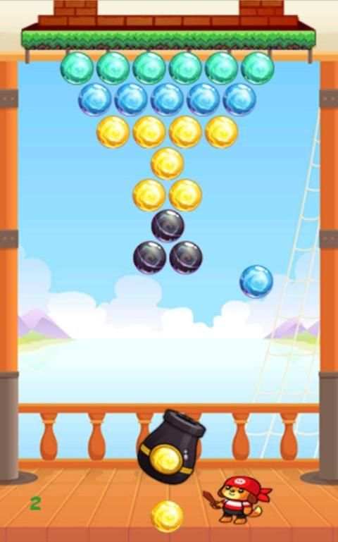 Pirate Shooter Bubble Mania 4 تصوير الشاشة