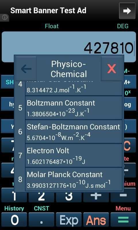 Scientific Calculator скриншот 5