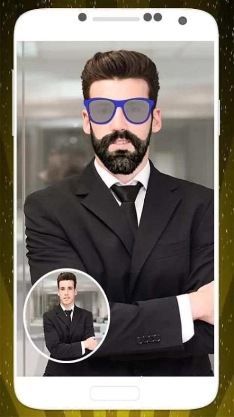 Man HairStyle Photo Editor скриншот 4