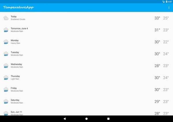 TemperatureApp screenshot 4
