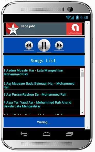 100 Top Songs Mohammed Rafi screenshot 1