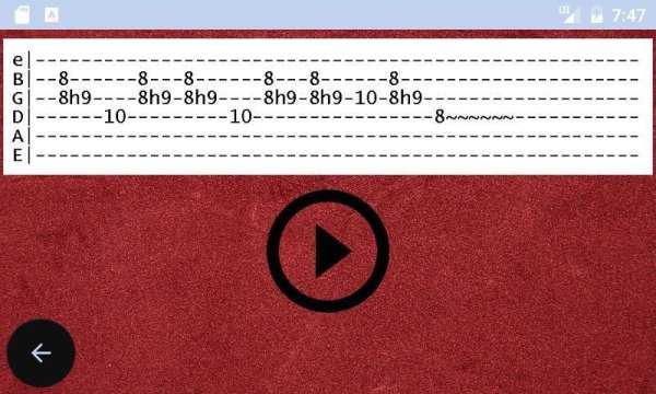 Blues Guitar Riffs स्क्रीनशॉट 2