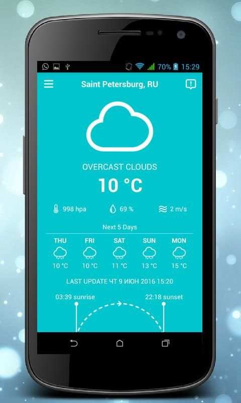 Weather world screenshot 4