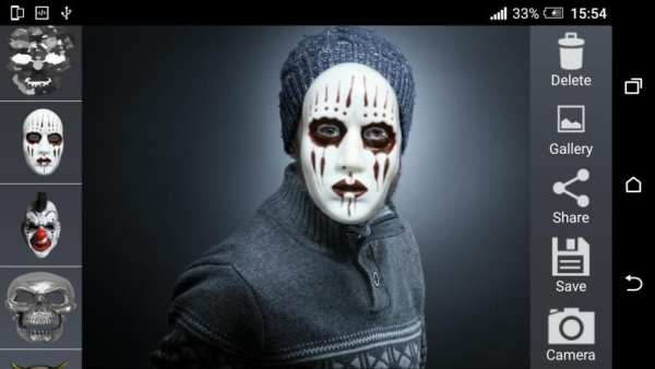Halloween Scary Mask Photo Editor 1 تصوير الشاشة
