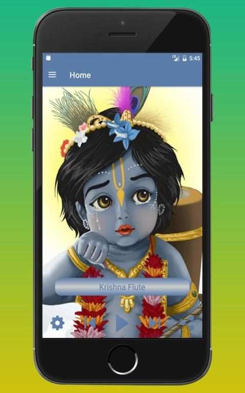 Krishna Ringtone & Wallpaper स्क्रीनशॉट 1