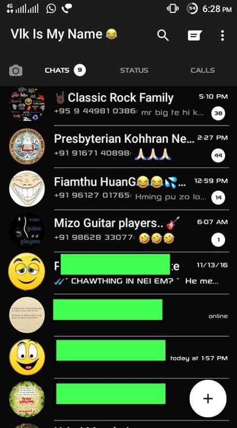 gbwhatsapp apk screenshot 1