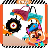 Monster Truck Game for Puppy Pups Patrol