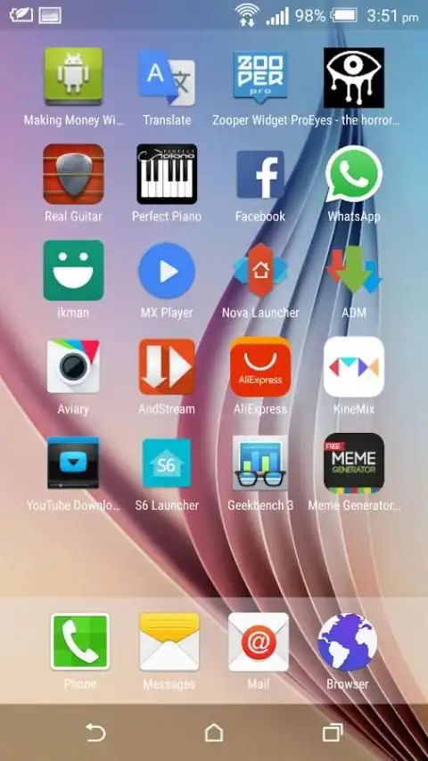 S6 Launcher and Theme screenshot 2