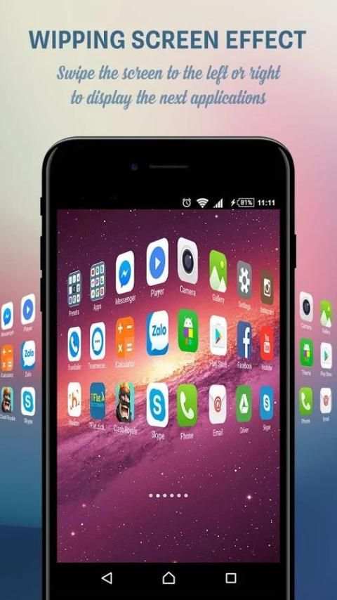 OS Launcher - iLauncher screenshot 1