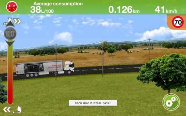 Truck Fuel Eco Driving स्क्रीनशॉट 3