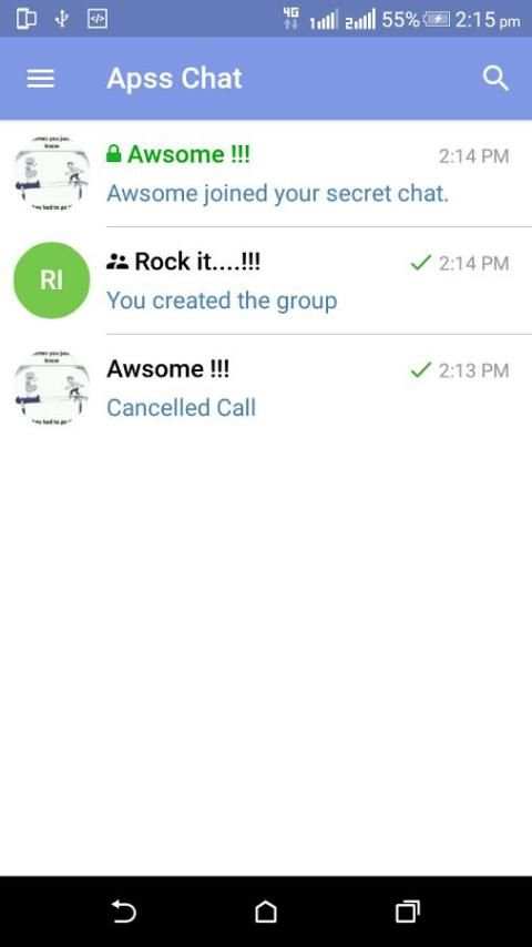 Apss Chat screenshot 2