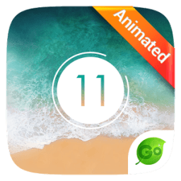 Theme for iOS 11 Style GO Keyboard Animated Theme أيقونة