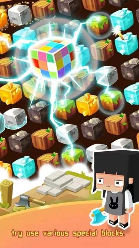 Mine Crush : MINE VILL Friends screenshot 5