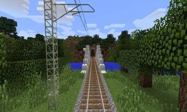 Mod Train for MCPE 1 تصوير الشاشة