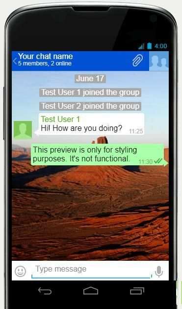 Shoot Messenger screenshot 1