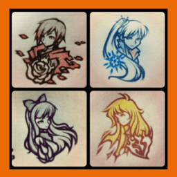 How To Draw RWBY आइकन