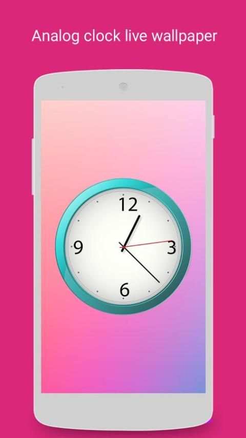 Analog Clock – Live Wallpaper 3 تصوير الشاشة