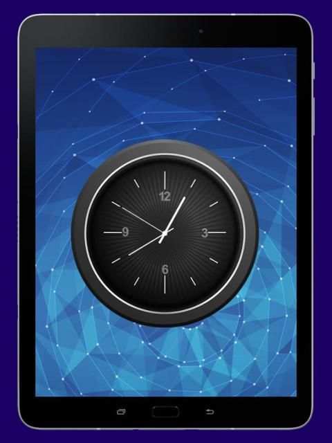 Analog Clock – Live Wallpaper 2 تصوير الشاشة