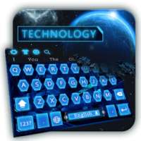 Keyboard Teknologi Biru on 9Apps
