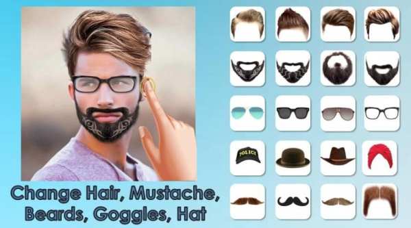 Man HairStyle Photo Editor 5 تصوير الشاشة