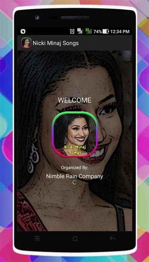Nicki Minaj Songs 3 تصوير الشاشة