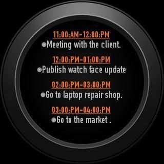 Watch Face - Rattle Interactive 3 تصوير الشاشة