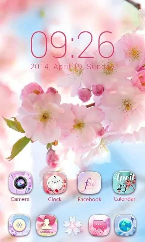 Aroma GO Launcher Theme 3 تصوير الشاشة