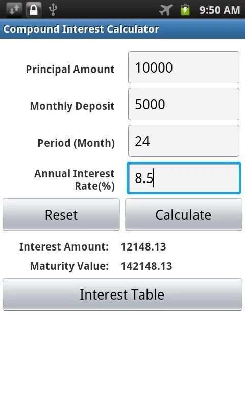 Financial Calculator स्क्रीनशॉट 6