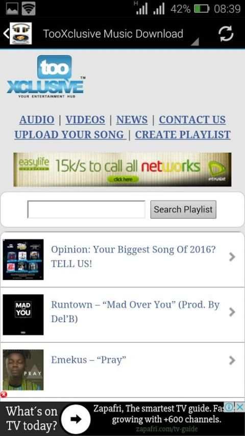 Music Download App скриншот 3