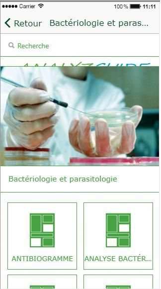 ANALYZGUIDE analyses médicales et analyses de sang 4 تصوير الشاشة